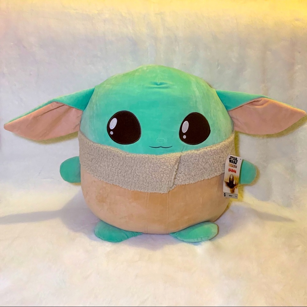 20” Baby Yoda Starwars Mandalorian Cuutopia Plush “Squishmallow”